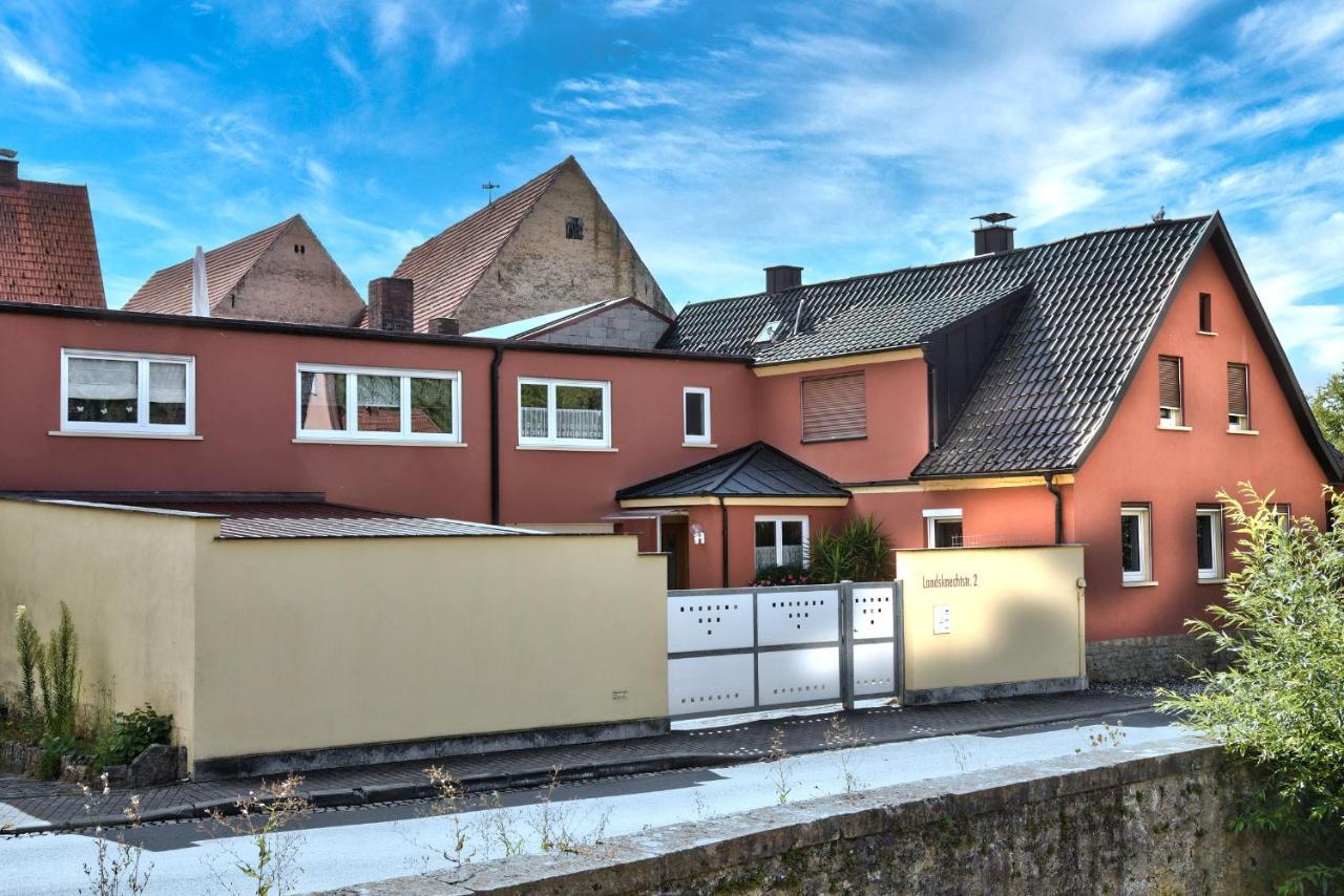 Ferienwohnung Landsknecht 福尔卡赫 外观 照片