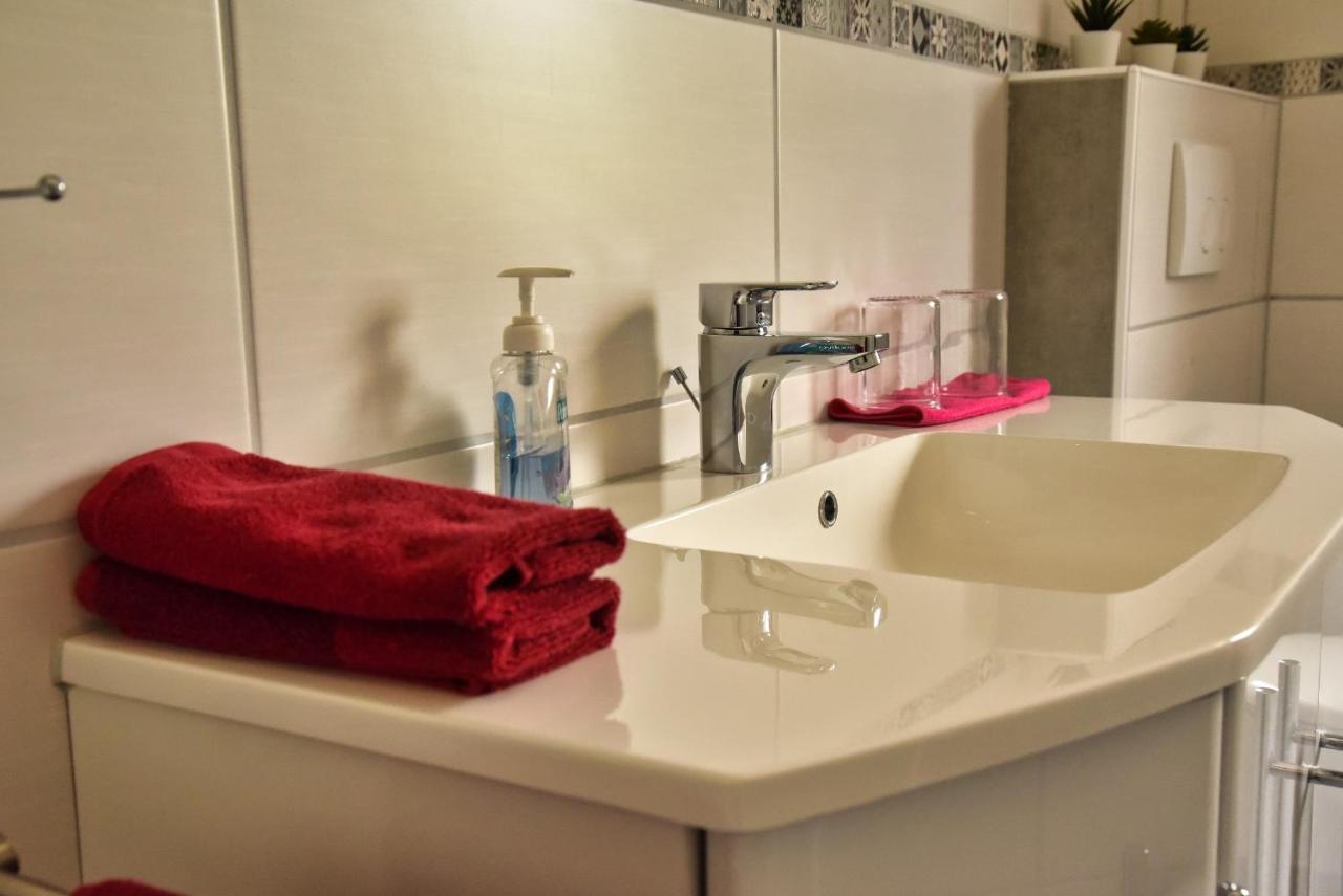 Ferienwohnung Landsknecht 福尔卡赫 外观 照片