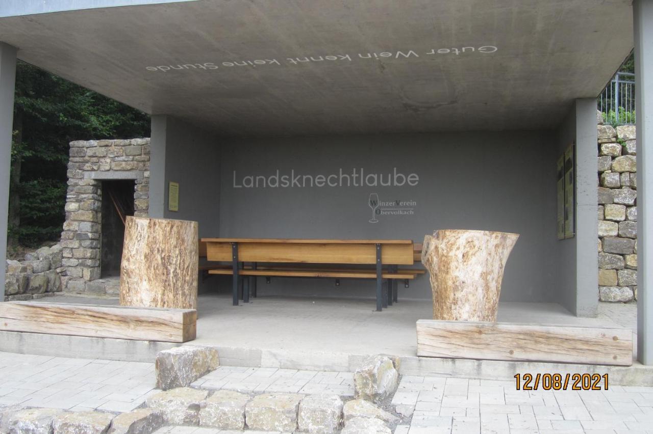 Ferienwohnung Landsknecht 福尔卡赫 外观 照片